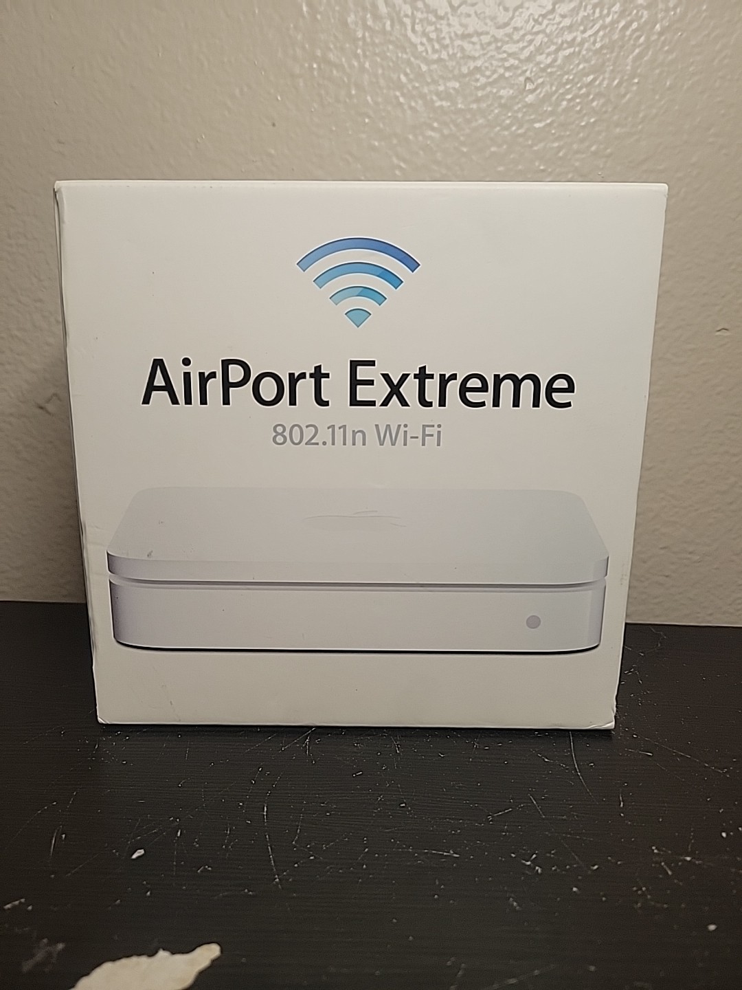 Apple AirPort Extreme 802.11n Wi-Fi Wireless Router Base Station w/Cord Manual