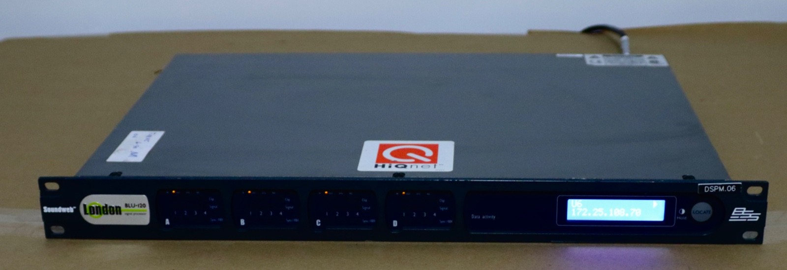 BSS Soundweb London BLU-120 Digital Audio Processor