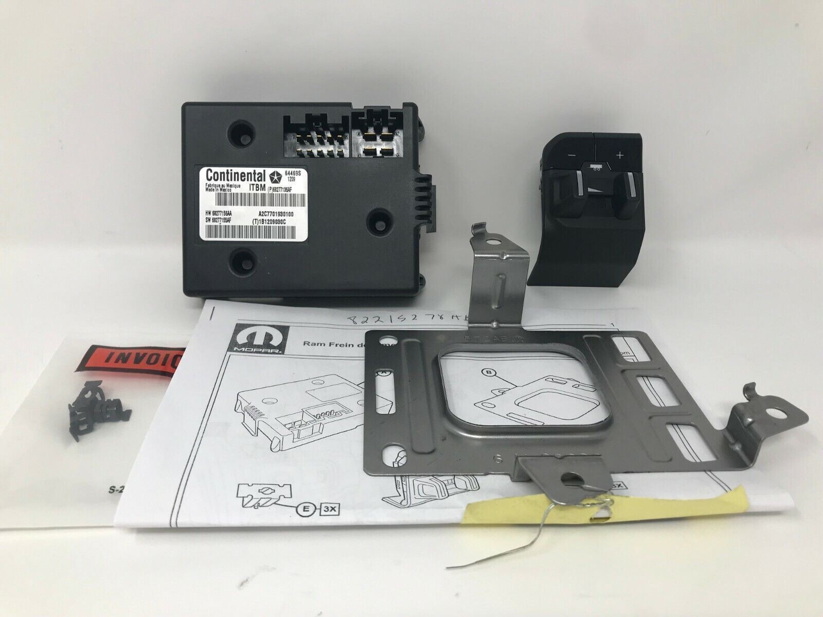 2019-2024 Ram 2500 3500 Integrated Trailer Brake Controller Mopar OEM New