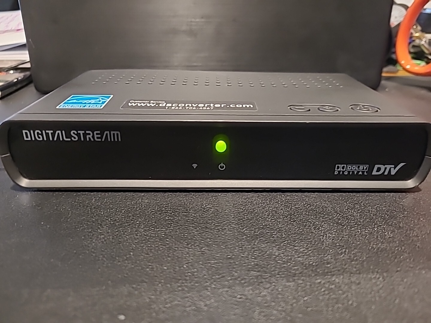 Digital Stream DTX9950 Analog Pass Through DTV Converter Box No Remote