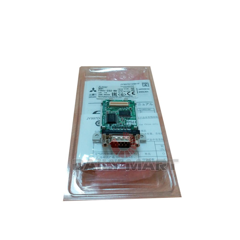 New In Box MITSUBISHI FX3U-232-BD Communications Module Adapter