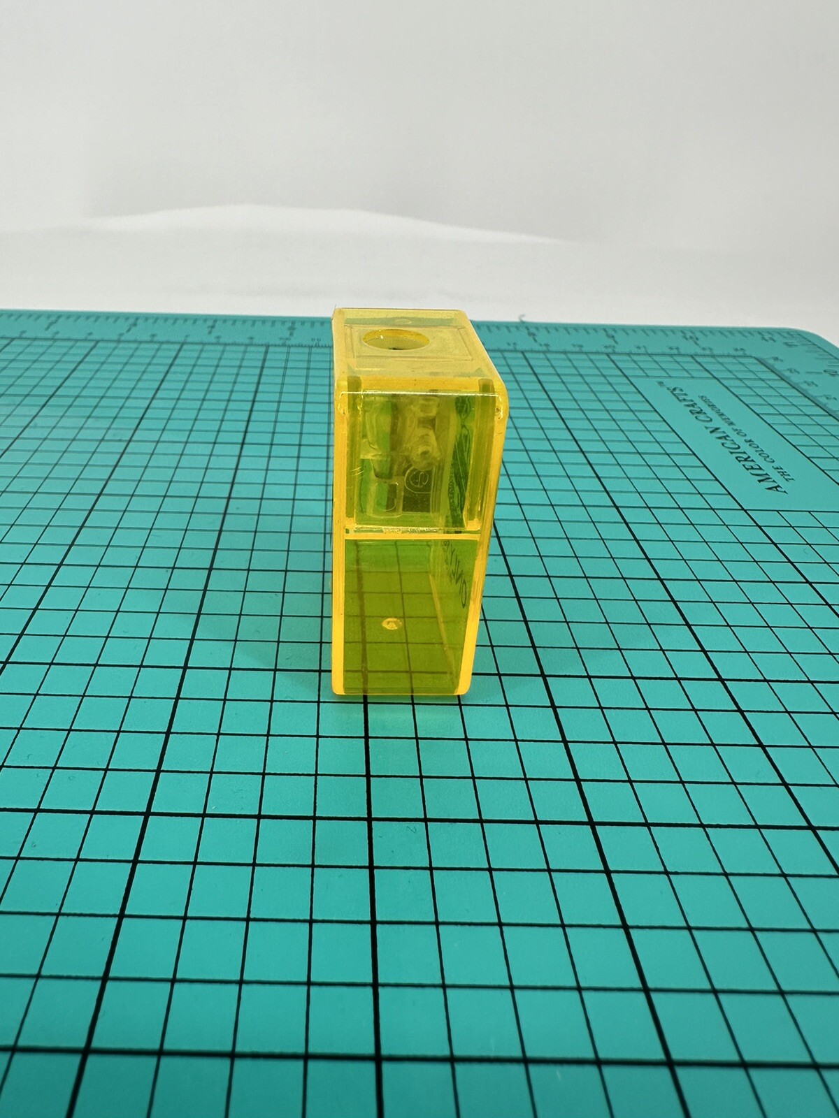 Smokey The Bear Pencil Sharpener Yellow