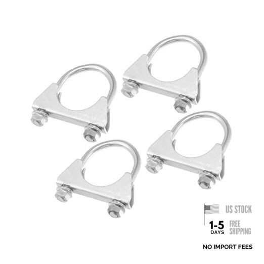 Round U Bolt Clamp/Muffler Exhaust Clamps for Car RV Truck Boat/Durable Mild