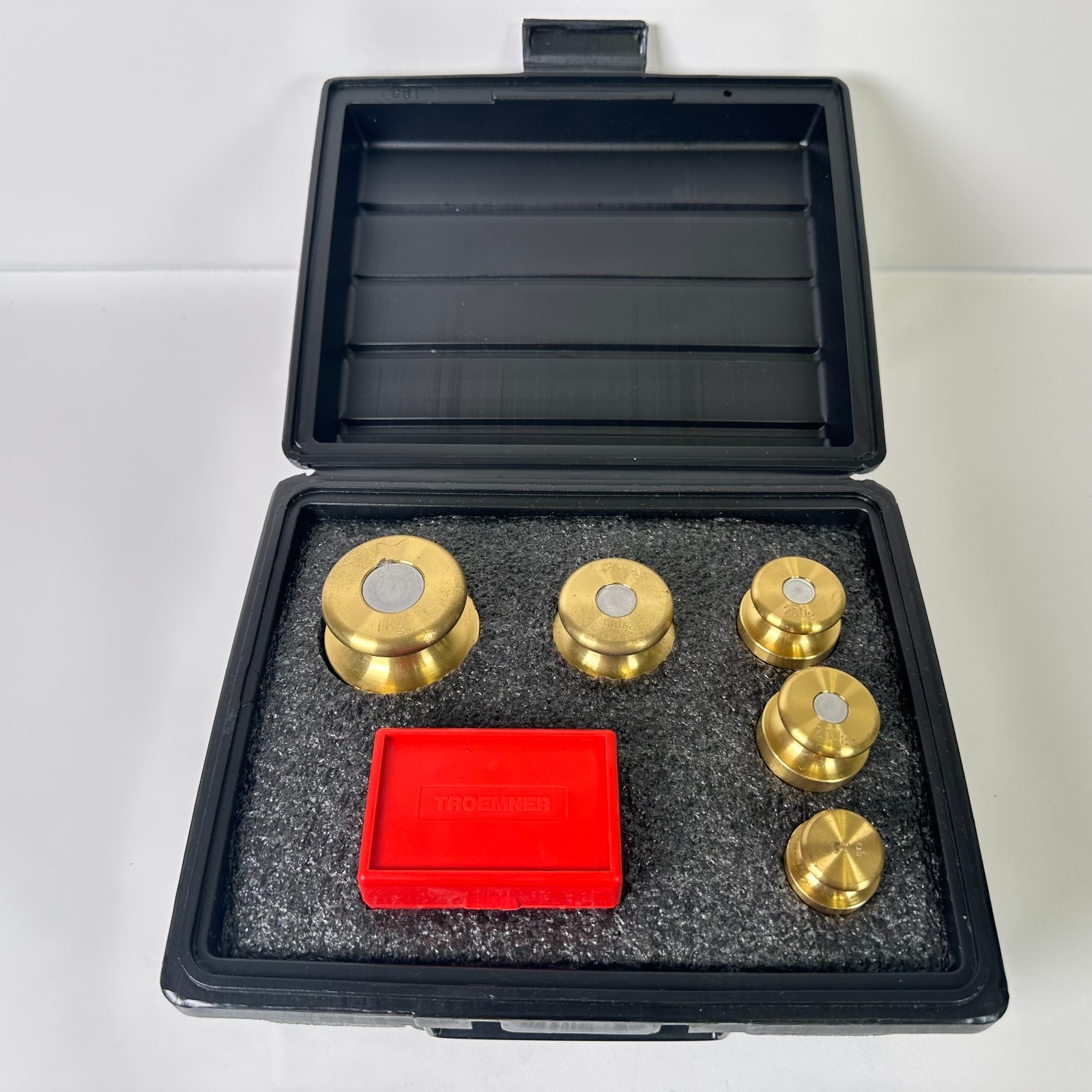 Vintage Troemner Brass Weight Set (Set of 13)