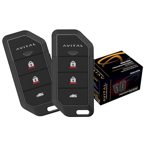 2103L Automotive Keyless Entry System with Two 4-Button Remotes