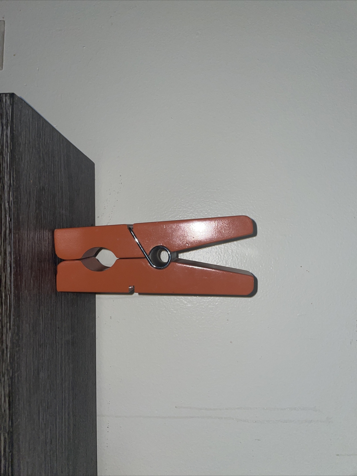 American Metalcraft Card HolderBlack Wood Clothespin  - 1/2"L x 1 1/2"W x 3