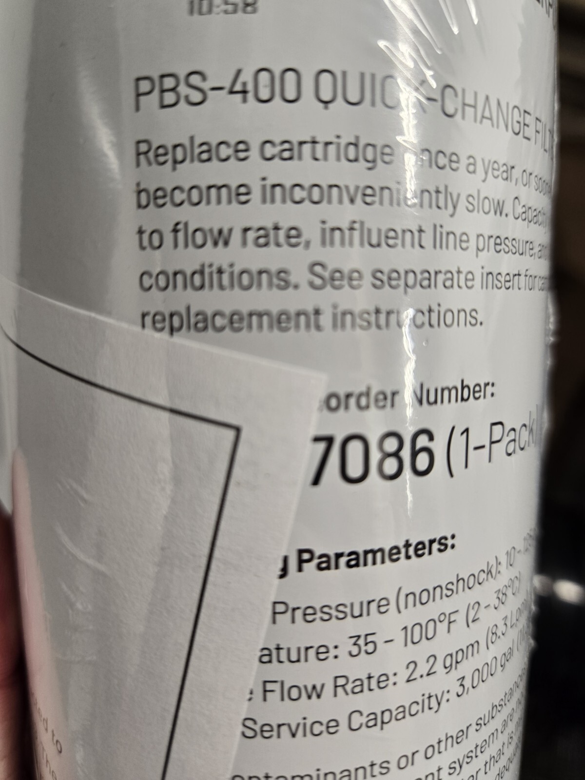 Everpure PBS-400 water filter