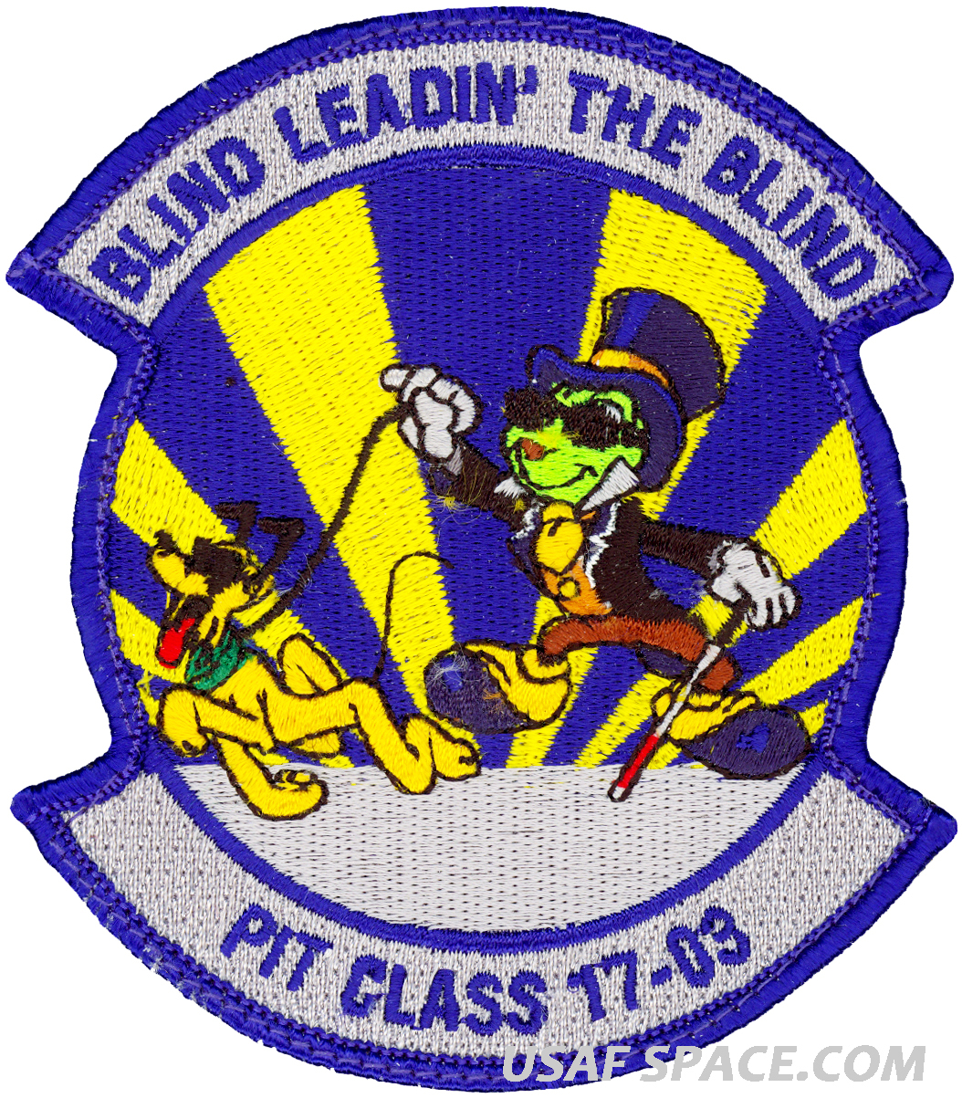 USAF PILOT TRAINING-HELICOPTER-CLASS 2017-03-BLIND LEADIN’ THE BLIND - VEL PATCH