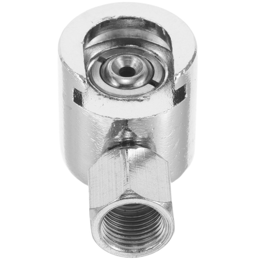 Flat Button Oil Gun Head Grease Fitting Fittings Adapter Coupler