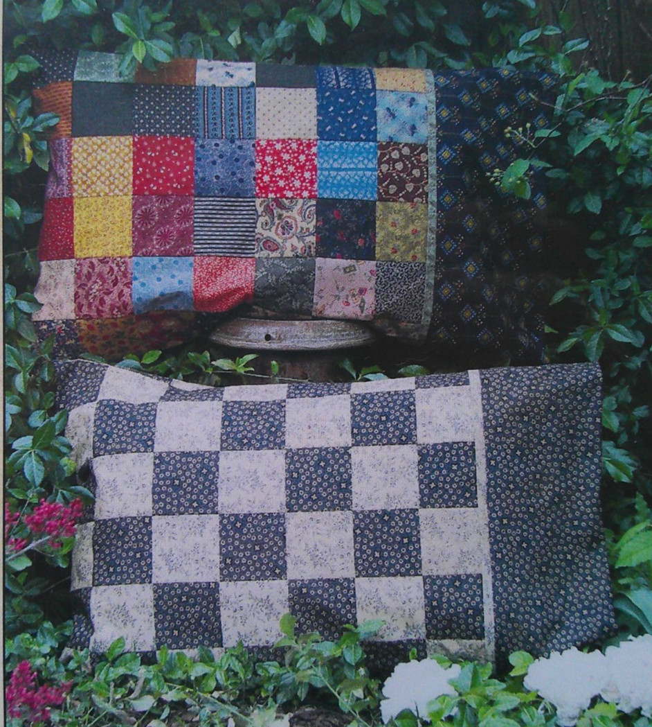 Patchwork Pilowcases  quilt pattern *A20
