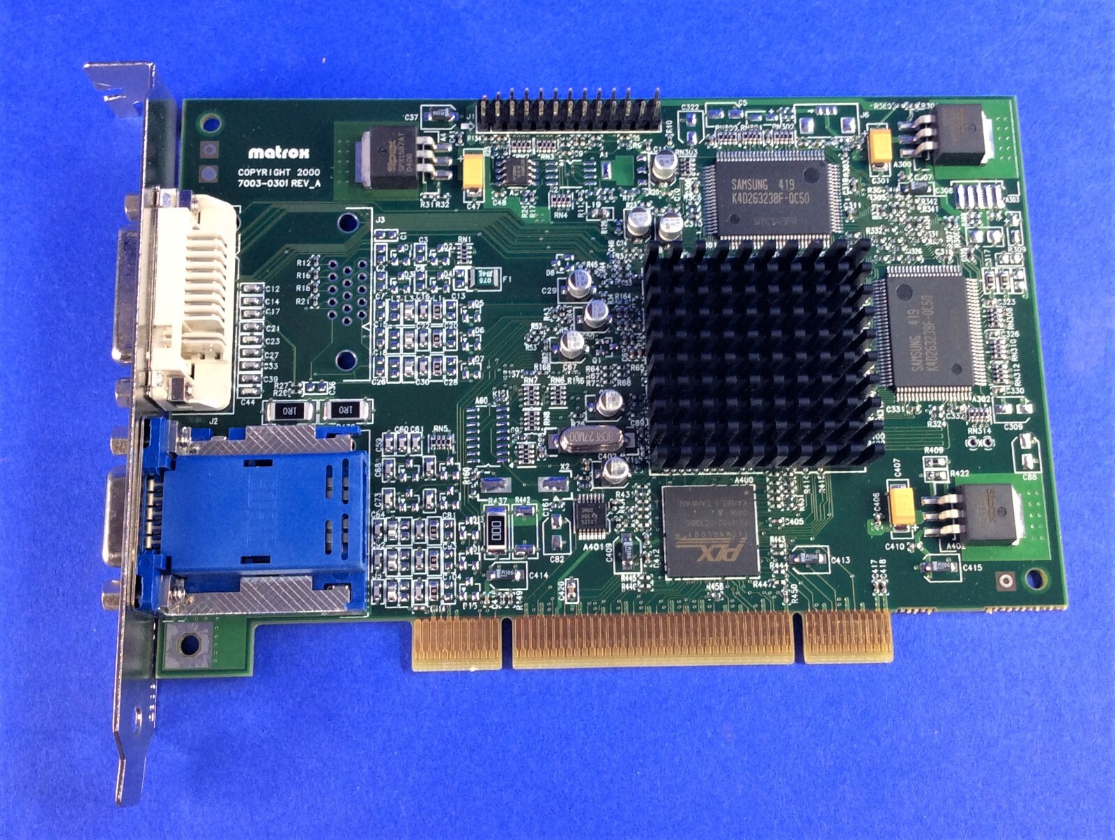 IBM Power Graphics DVI VGA PCI Video Card FRU: 00P5758