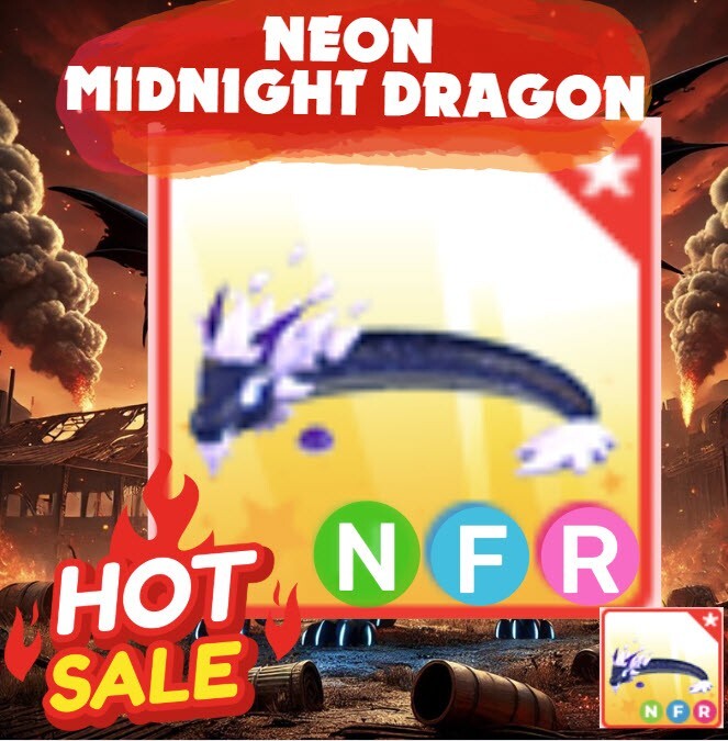 NFR Midnight Dragon (Neoon) Adopt Pet – Best Deal