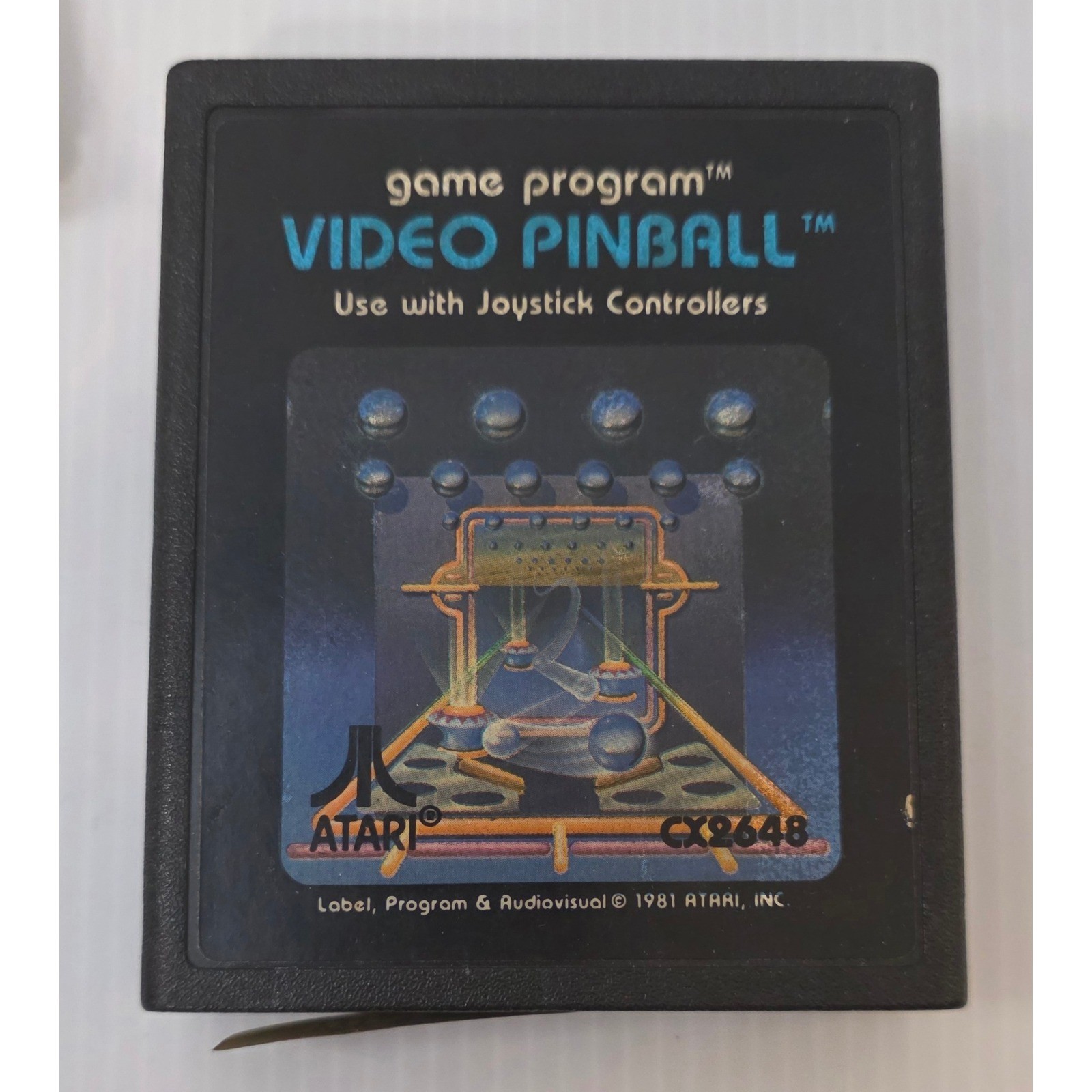 Atari 2600 Video Pinball CX2648 CIB Complete in Box