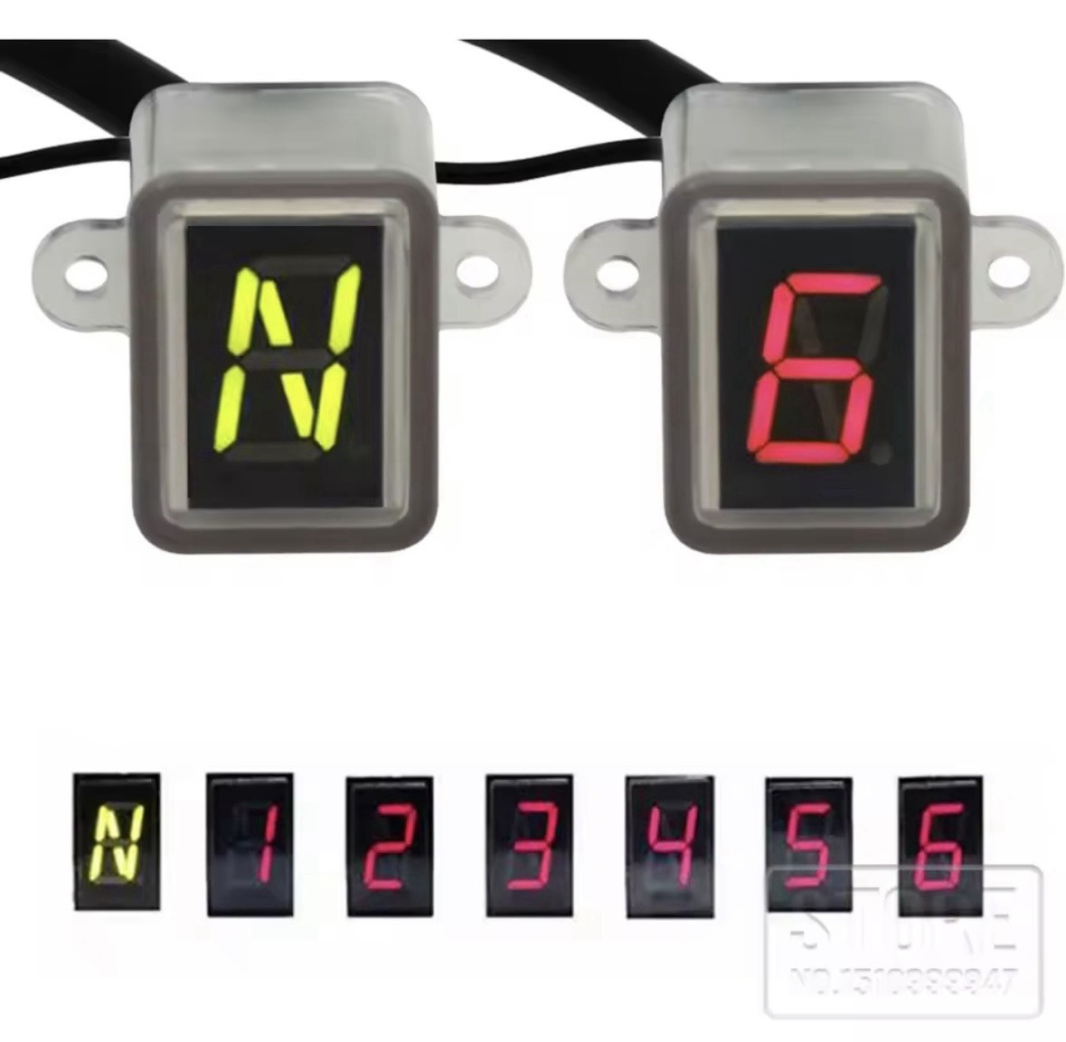 Universal Gear 6/5 Speed Digital Motorcycle Gear Gear Gear Gear Gear Gear