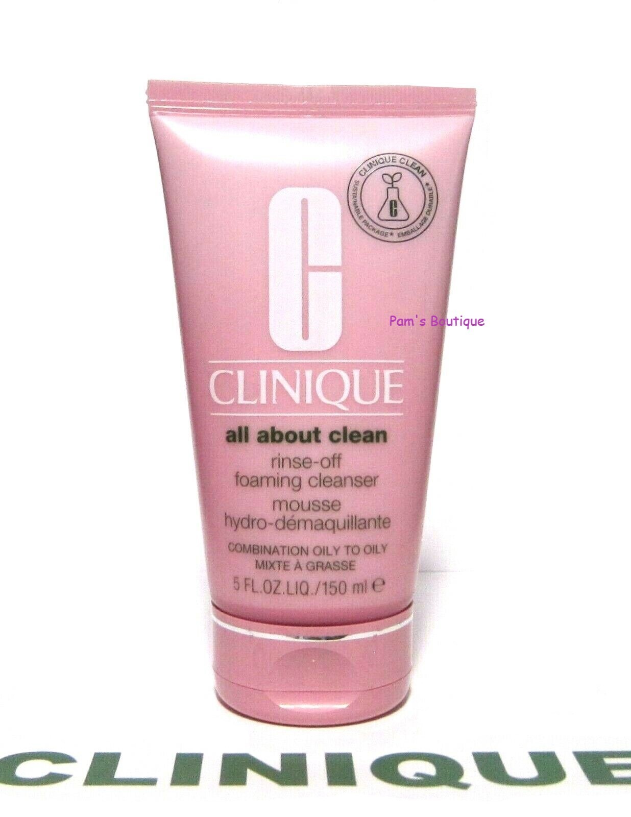 CLINIQUE Rinse-Off Foaming Cleanser Mousse (5oz/150mL) FULL SIZE