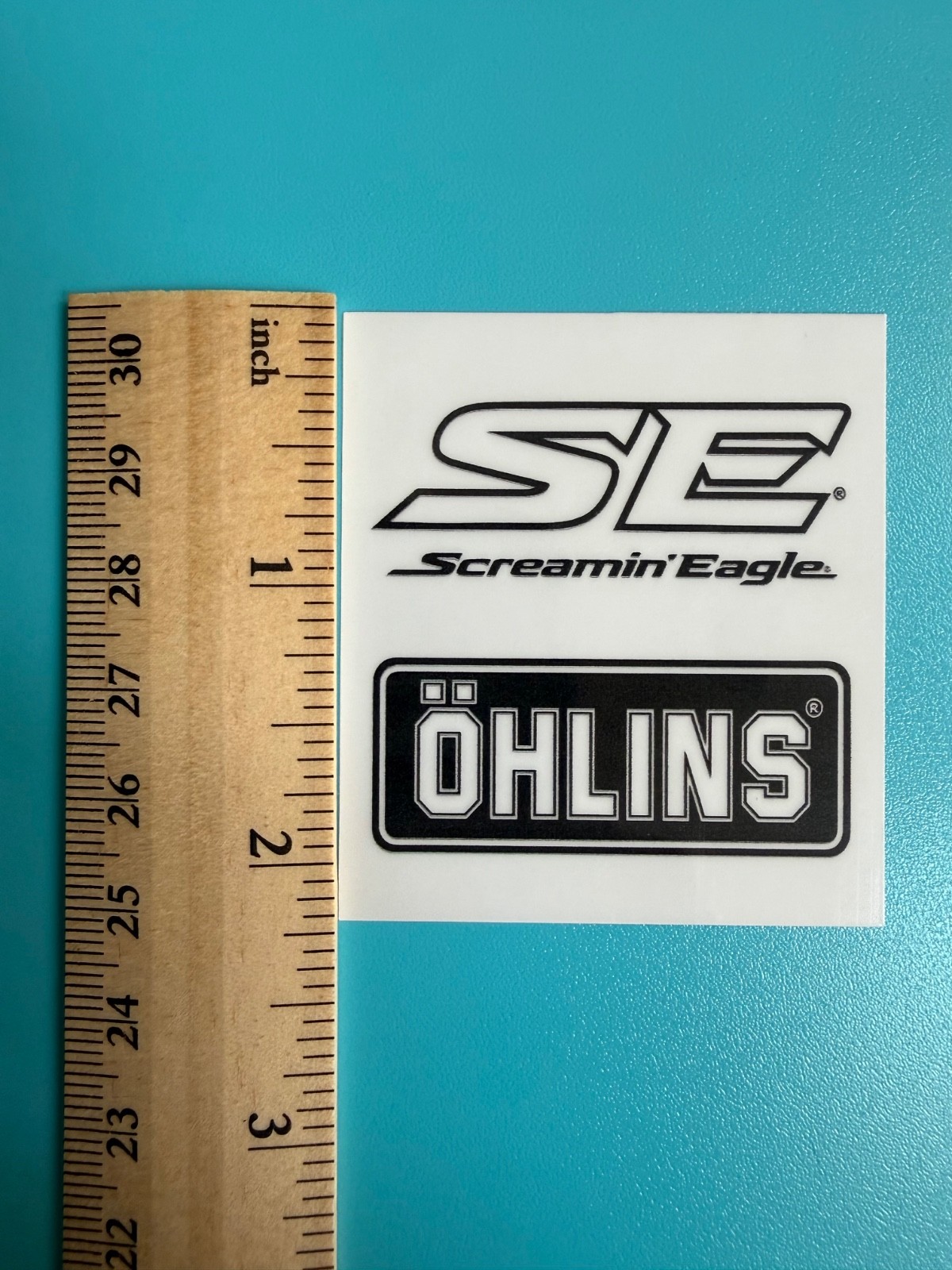 x4 Ohlins Stickers Decal Motorcycle Screaming Eagle 2 x 2.25 Harley Davidson