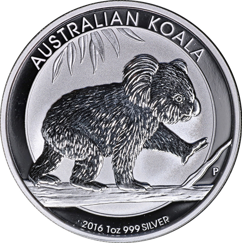 2016 Australia 1 Ounce Silver - Koala - BU - STOCK