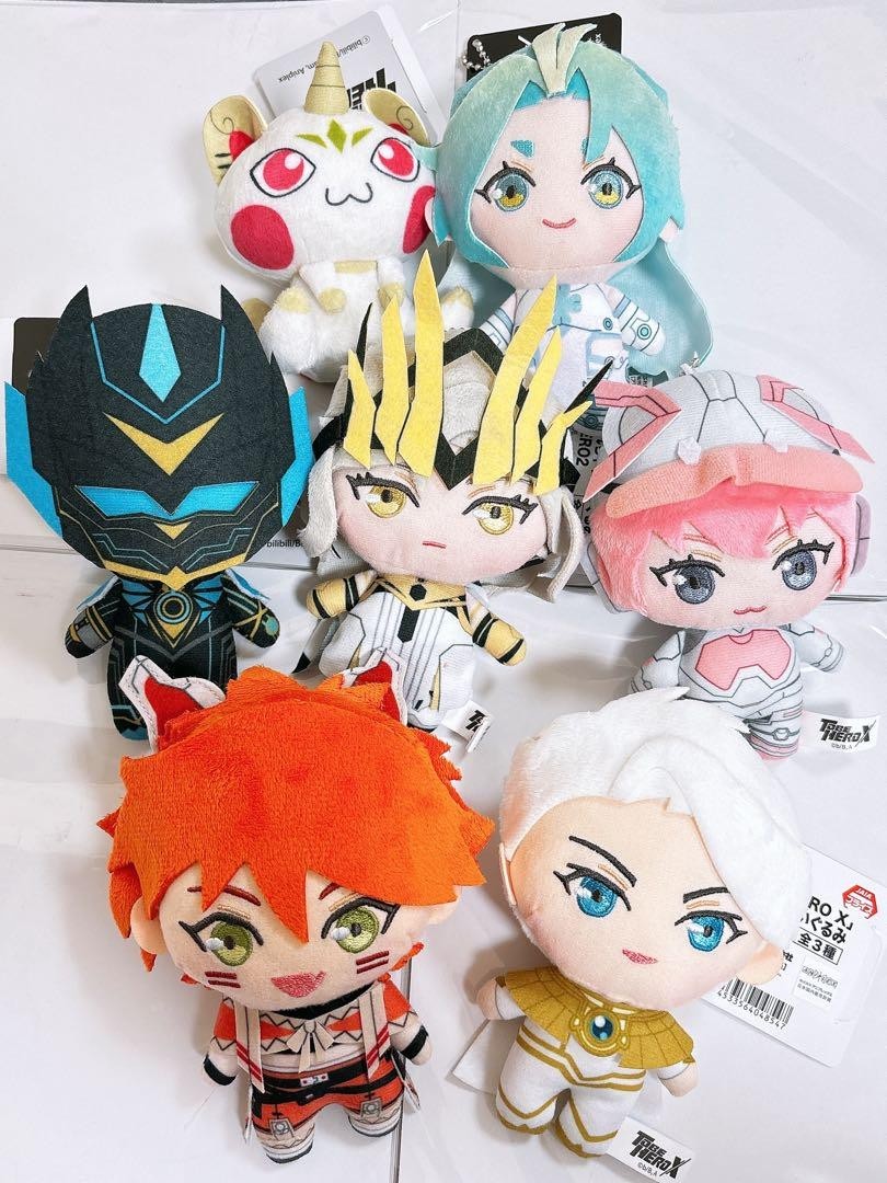 TO BE HERO X Plush Toy Doll Mascot Prechasu Hero Set of 7 about 12cm