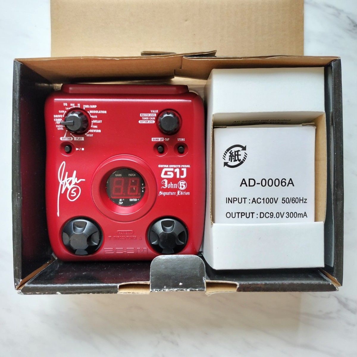 ZOOM John-5 Guitar Multi Effects Pedal G1J Marilyn Manson