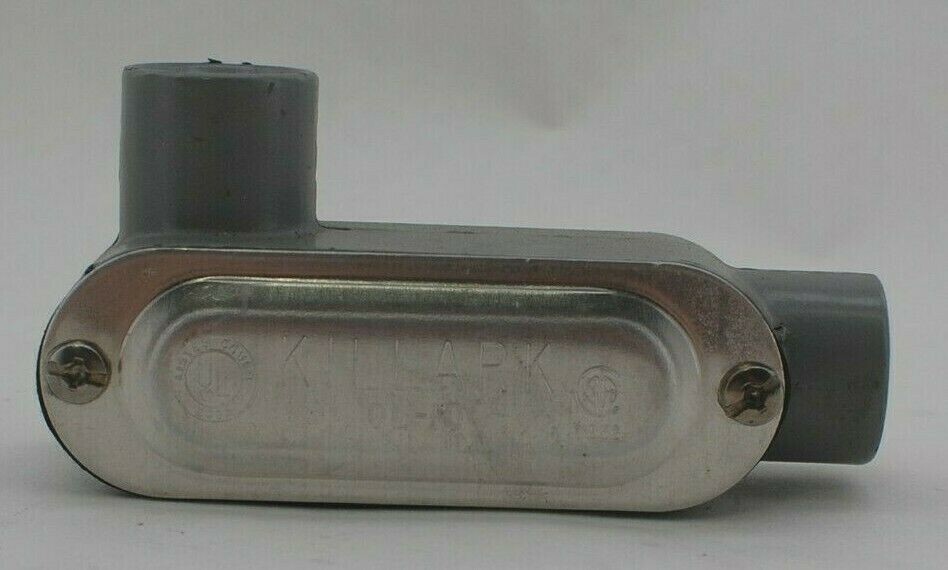 KILLARK Conduit Outlet Body OLL-1 W/Cover