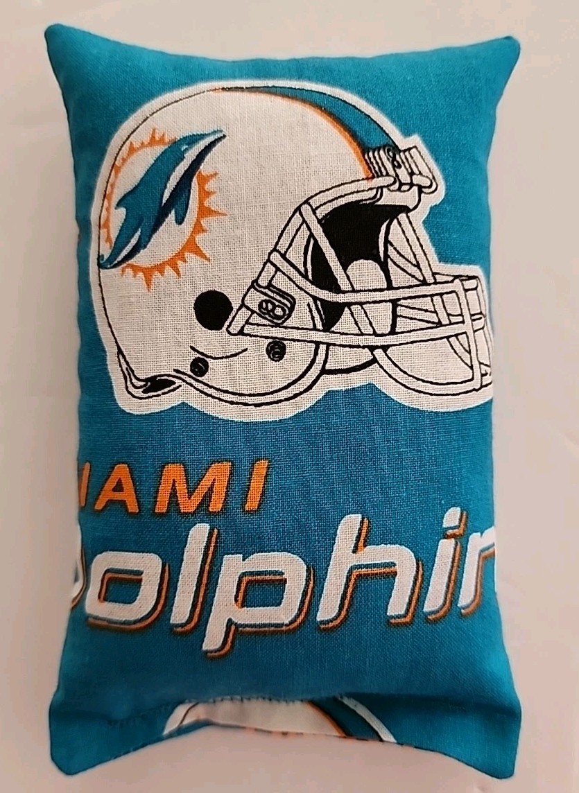 Homemade Bowling Grip Sack - Miami Dolphins