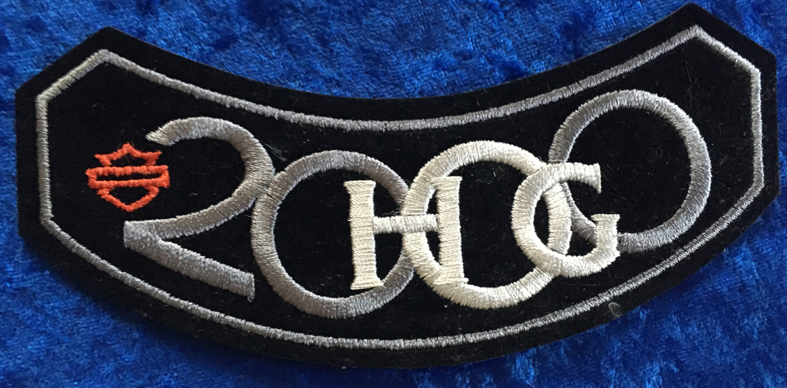 HOG HARLEY DAVIDSON OWNER'S GROUP PATCH 2000 ROCKER