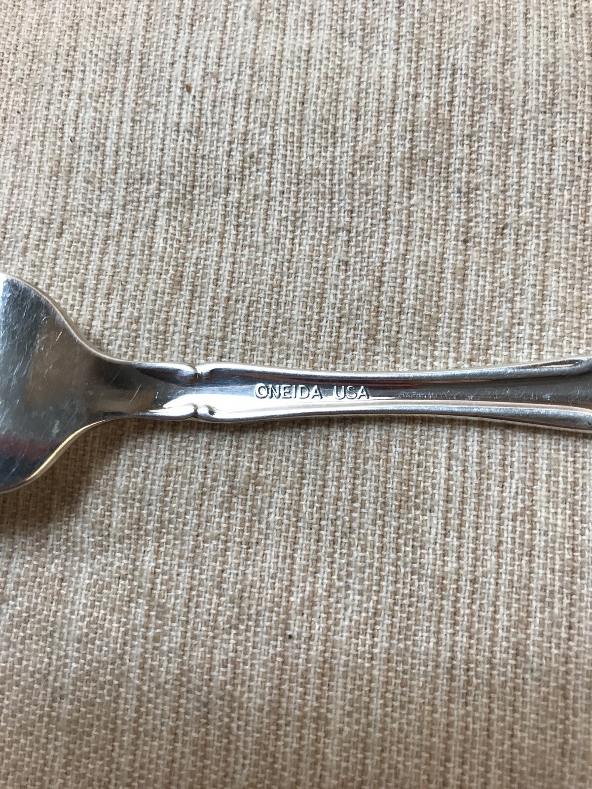 Affection Oneida Silverplate 6-3/4 Inch Salad Fork Very Nice