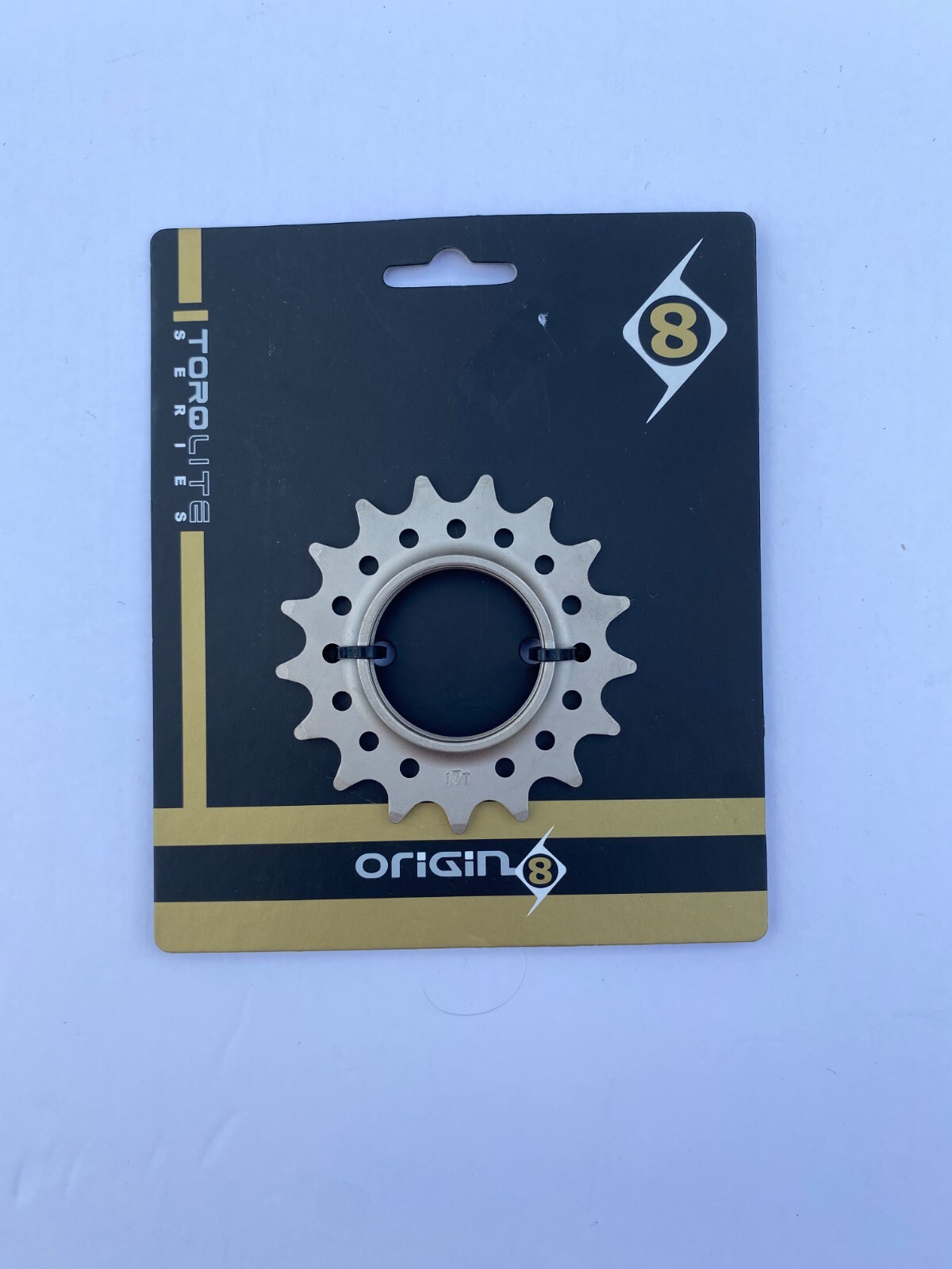 Cycling - New Origin8 Torq-Lite chromoly track 1/2 x 1/8" 17 tooth #18834