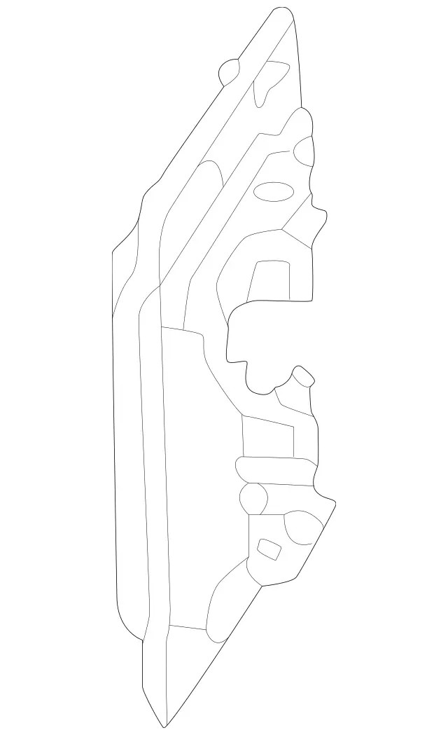 Genuine Mercedes-Benz Mounting Frame 213-821-82-00