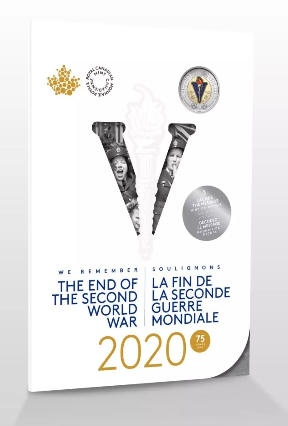 2020 Victory - End of WWII Keepsake Coin Set in Original RCM Packaging!!