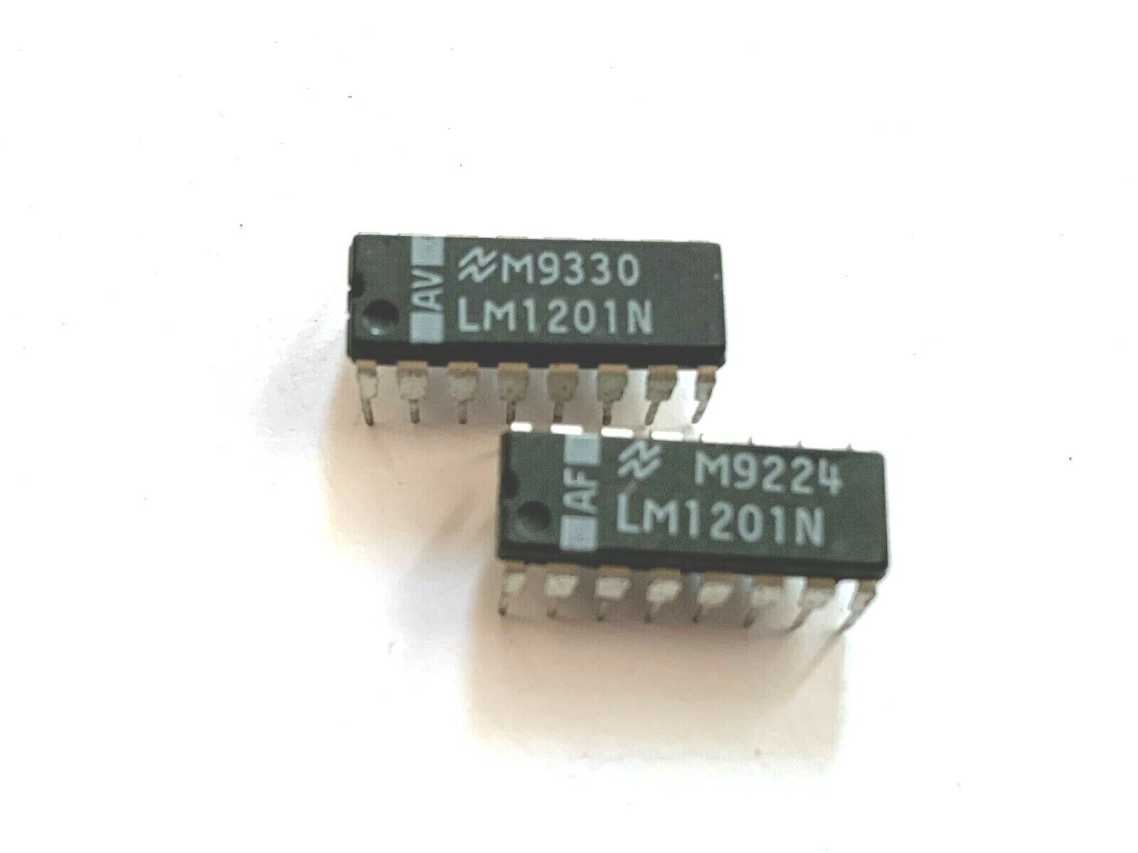 5 Pieces | LM1201N NEW, VIDEO AMPLIFIER SYSTEM  New NATIONAL SEMI