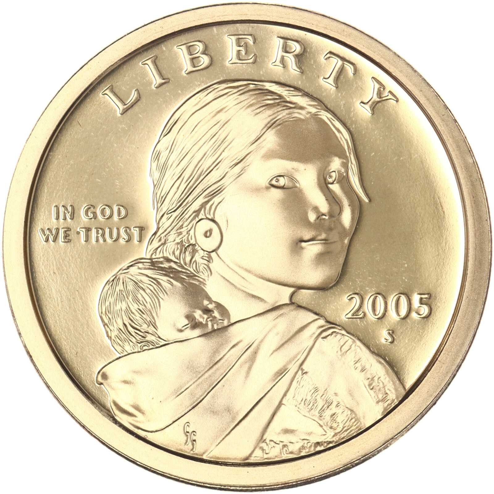2005 S Native American Sacagawea Dollar Gem DCam Proof