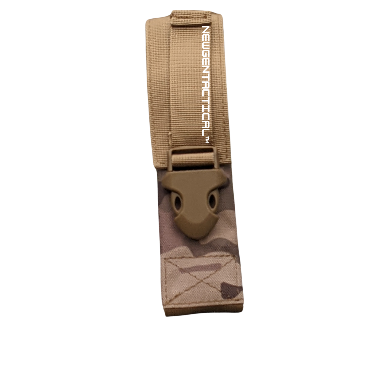 Tactical EDC Molle Torch Flashlight Pouch Multicam Ranger Green and Coyote Tan