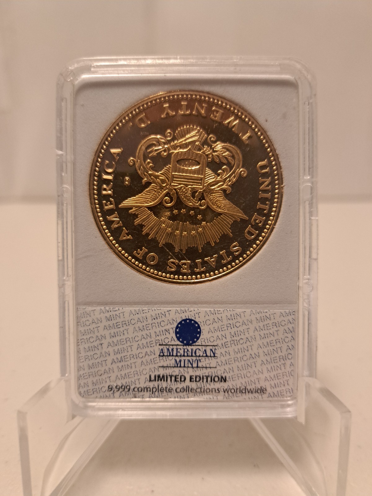 1849 Liberty Head Proof $20 Gold Double Eagle Copy | American Mint