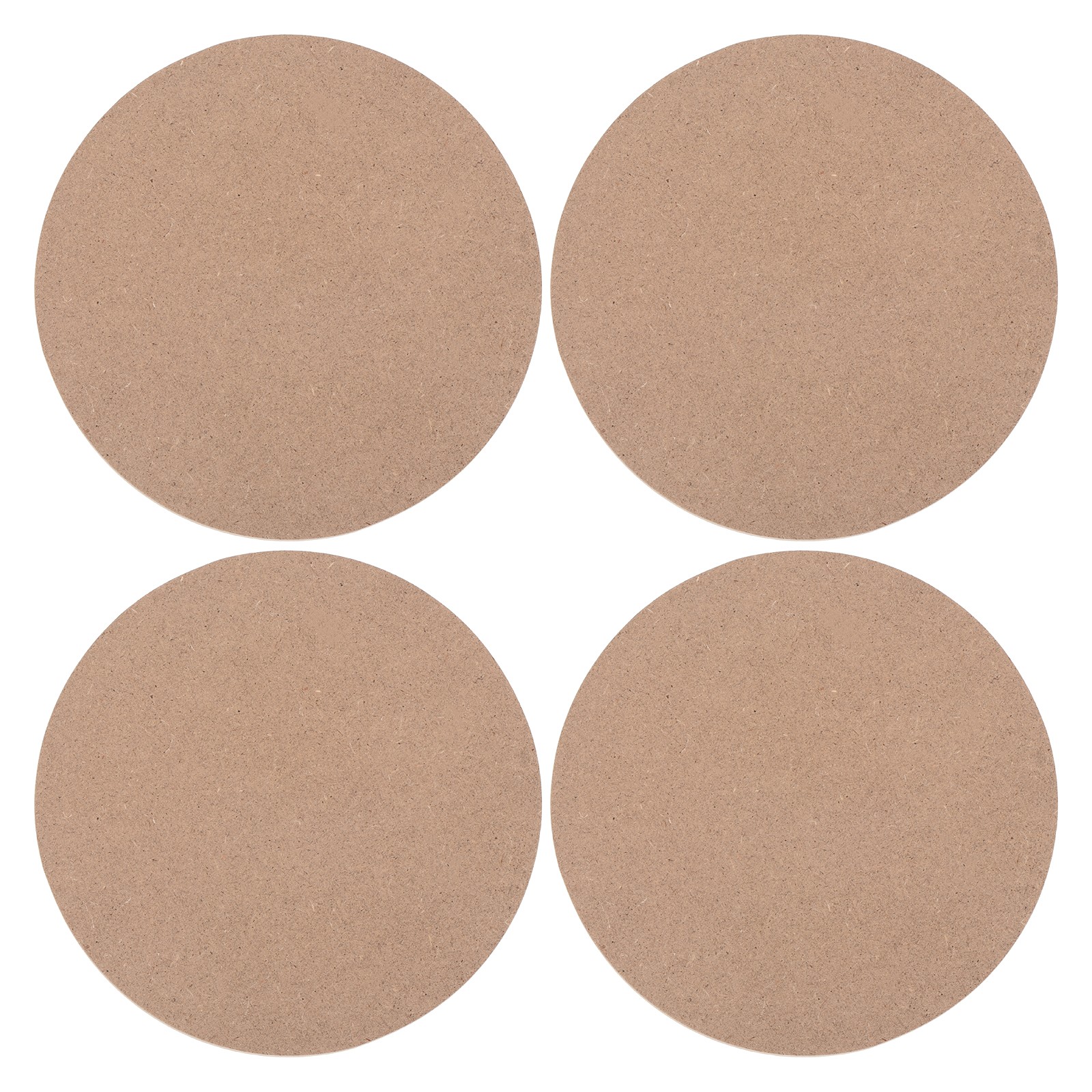 6" Round Pottery Wheel Bat, 4 Pcs Clay Throwing Bats