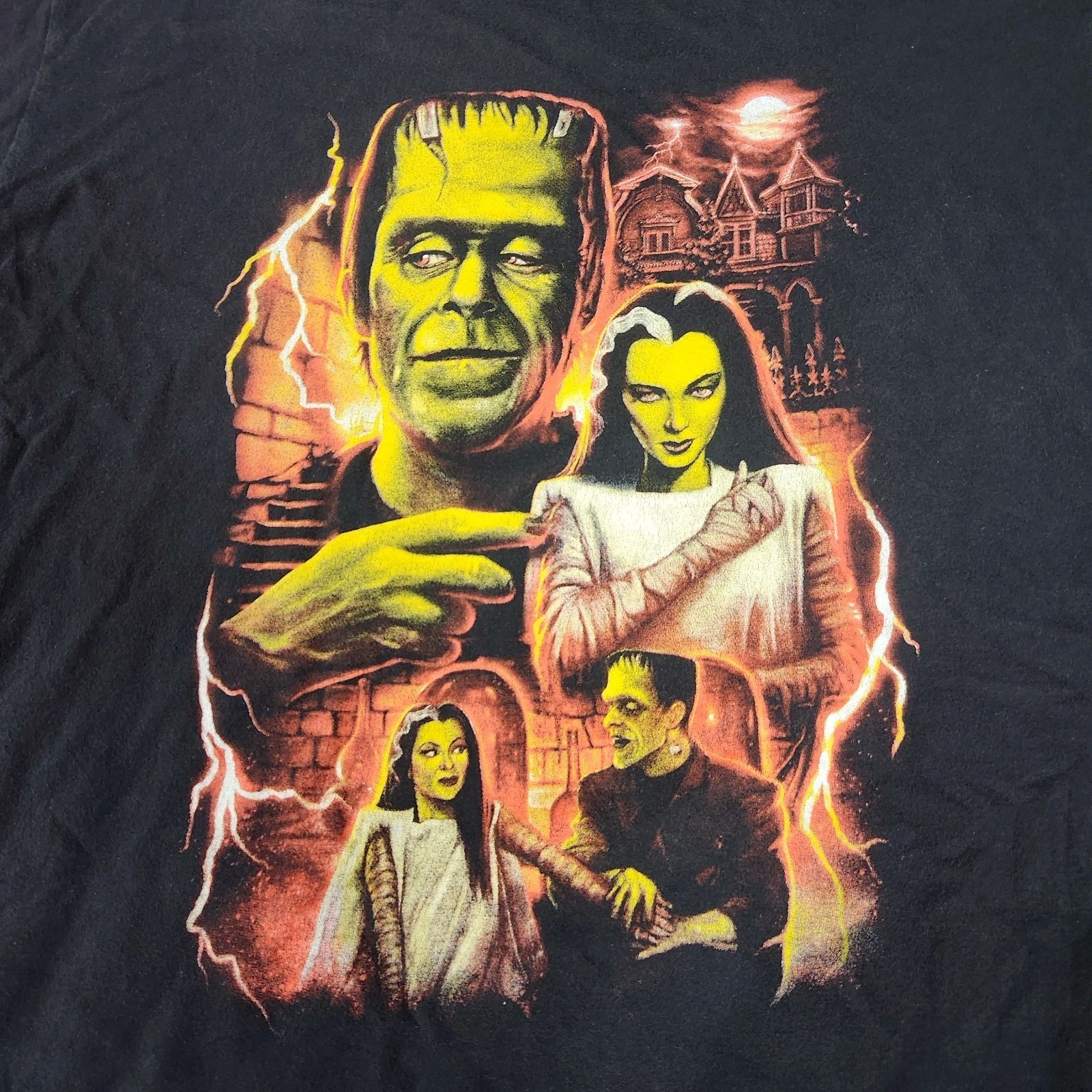 Frankenstein & The Bride  - Men's Shirt XL - From Terror Threads