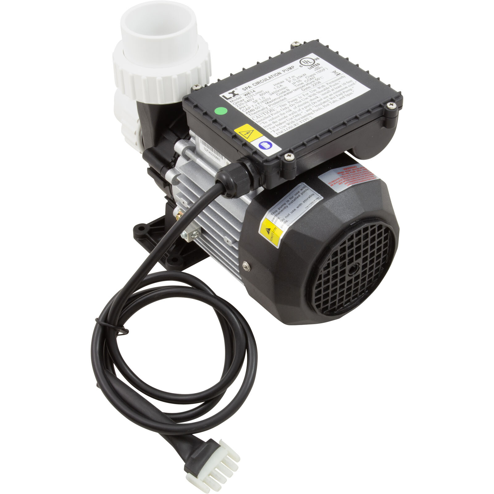 WE14 230V Pump, Circ, LX WE14, 230v, 3450rpm, 1.0A, 1-1/2"mbt