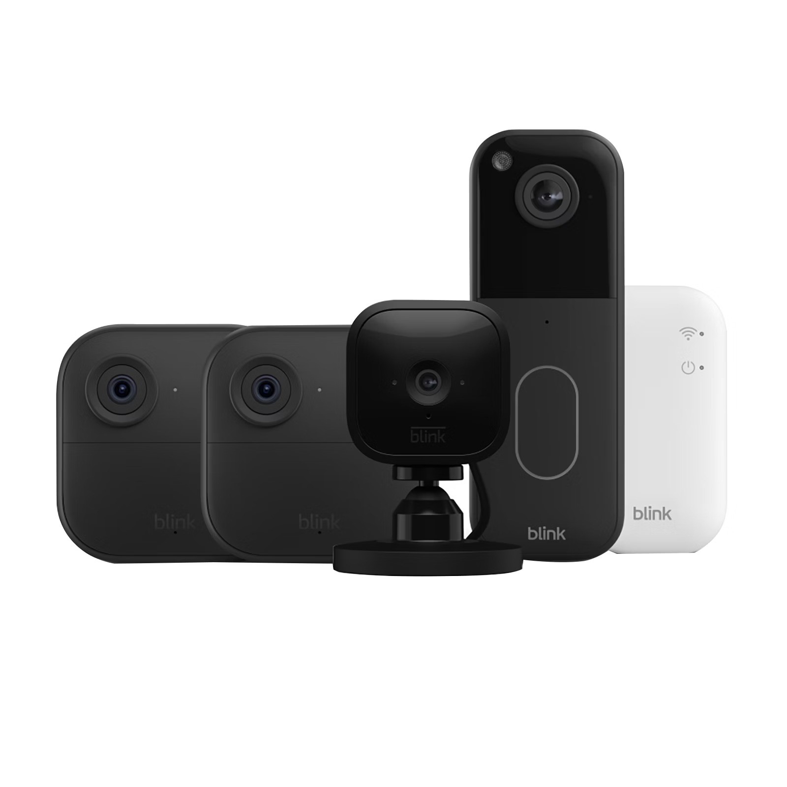 Blink 2 Pack Outdoor 4 Camera with Mini Camera & Video Doorbell 2nd Generation