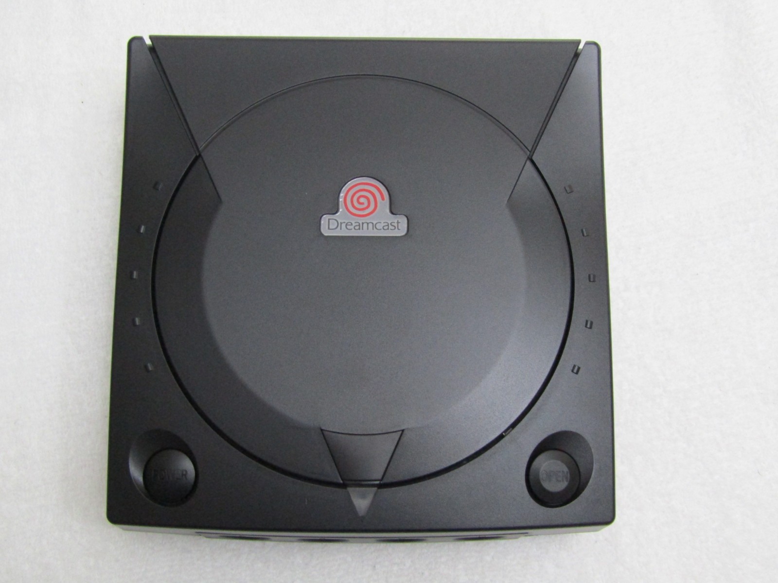 Sega Dreamcast Solid Black Replacement Shell - Brand New!