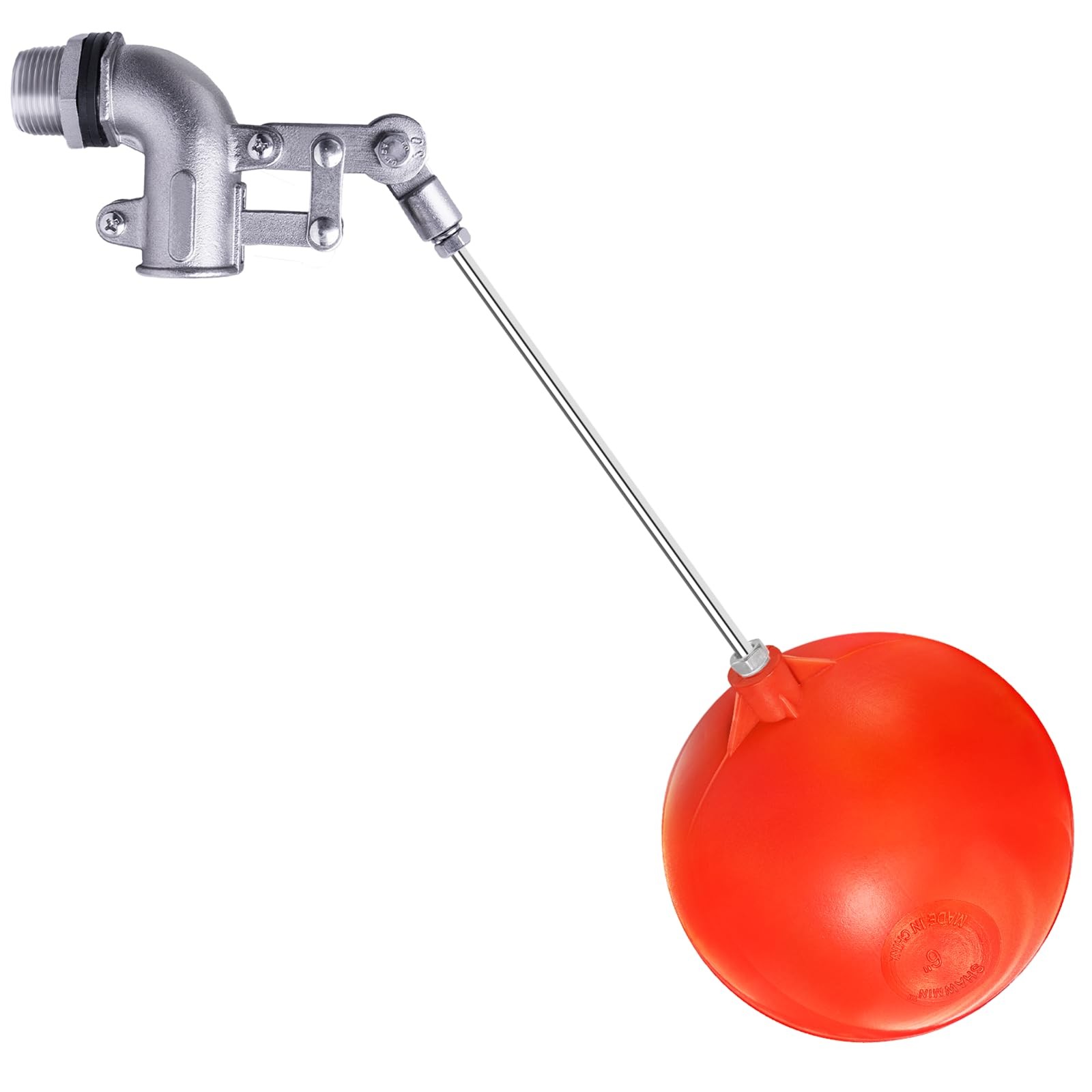 3/4 Inch Stainless Steel Float Valve for Water Tank, Heavy-Duty Design with A...