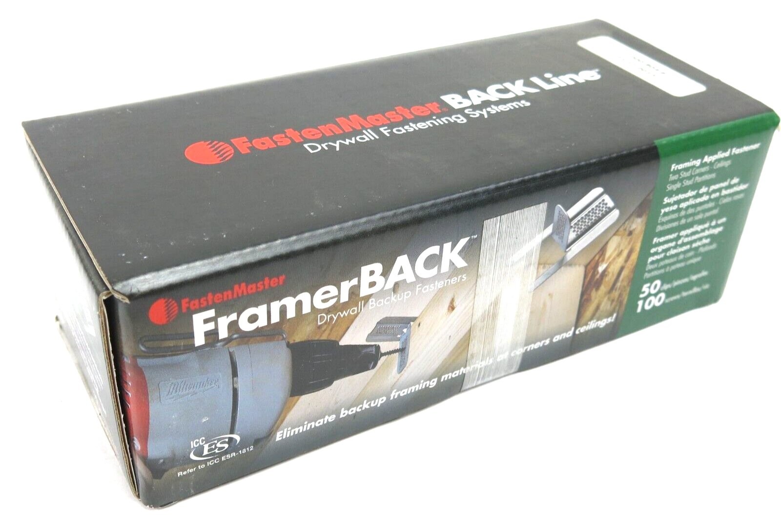 FastenMaster FramerBACK FMFRAMER-50 Drywall Backup Fastening System