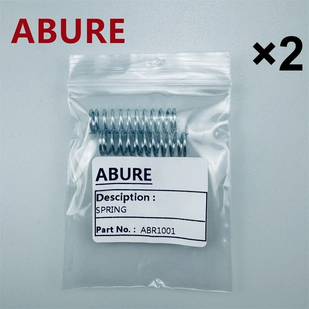 2 packs of ABR1001 SPRING, 4 pcs in total for ABURE A9 A11 Spray Gun