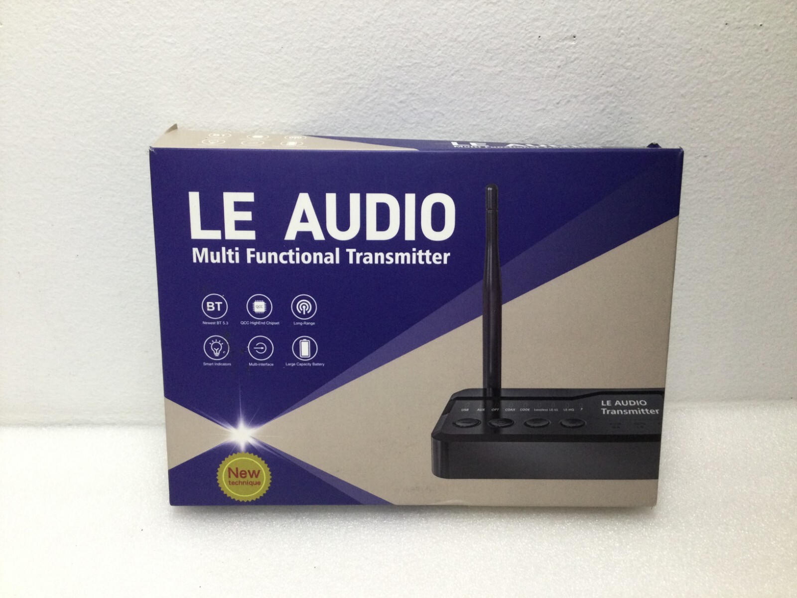 Bluetooth 5.4 Transmitter TV To Wireless Headphones Plug N Play