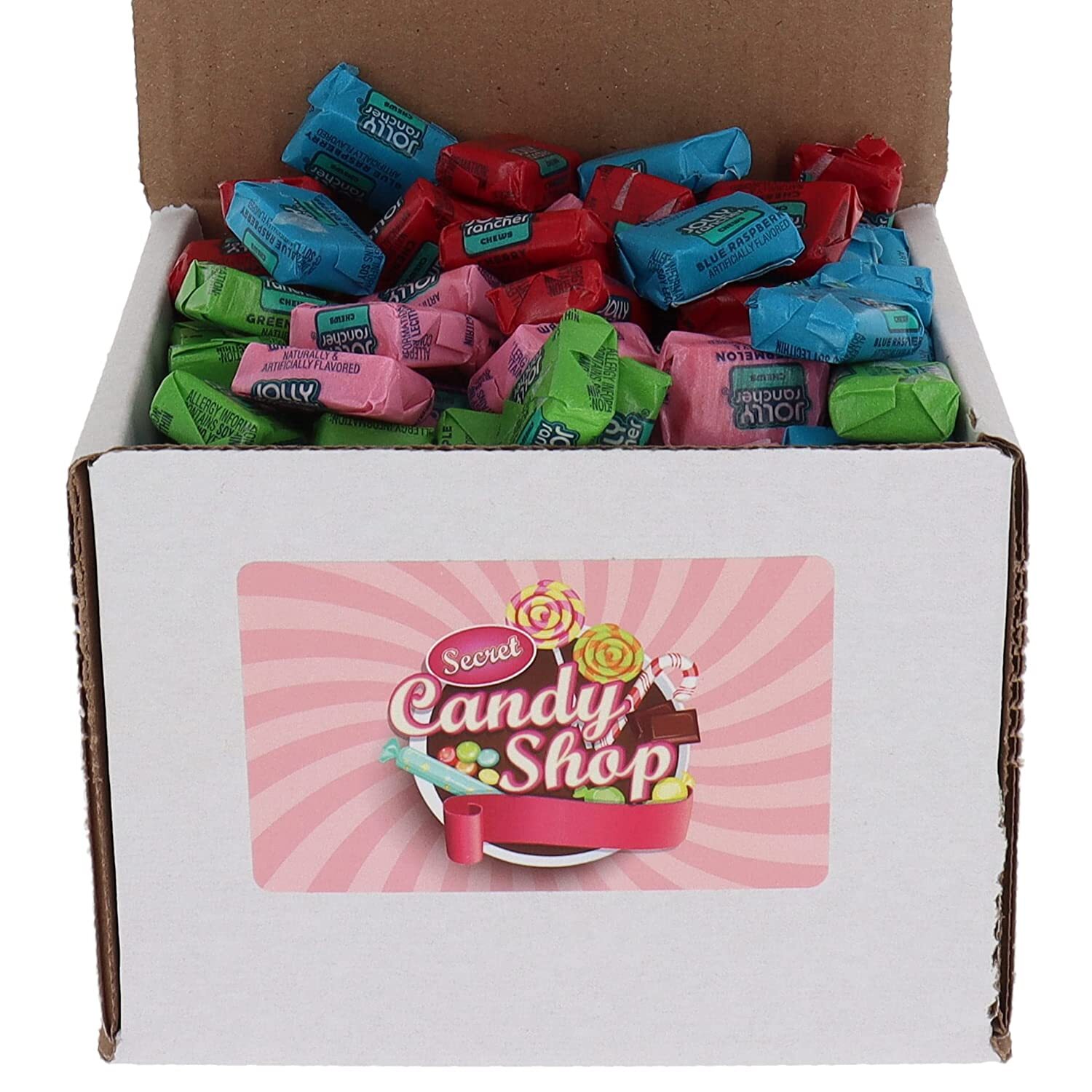 Jolly Rancher Chews Bulk in Box (Individually Wrapped Assorted Original Flavors)