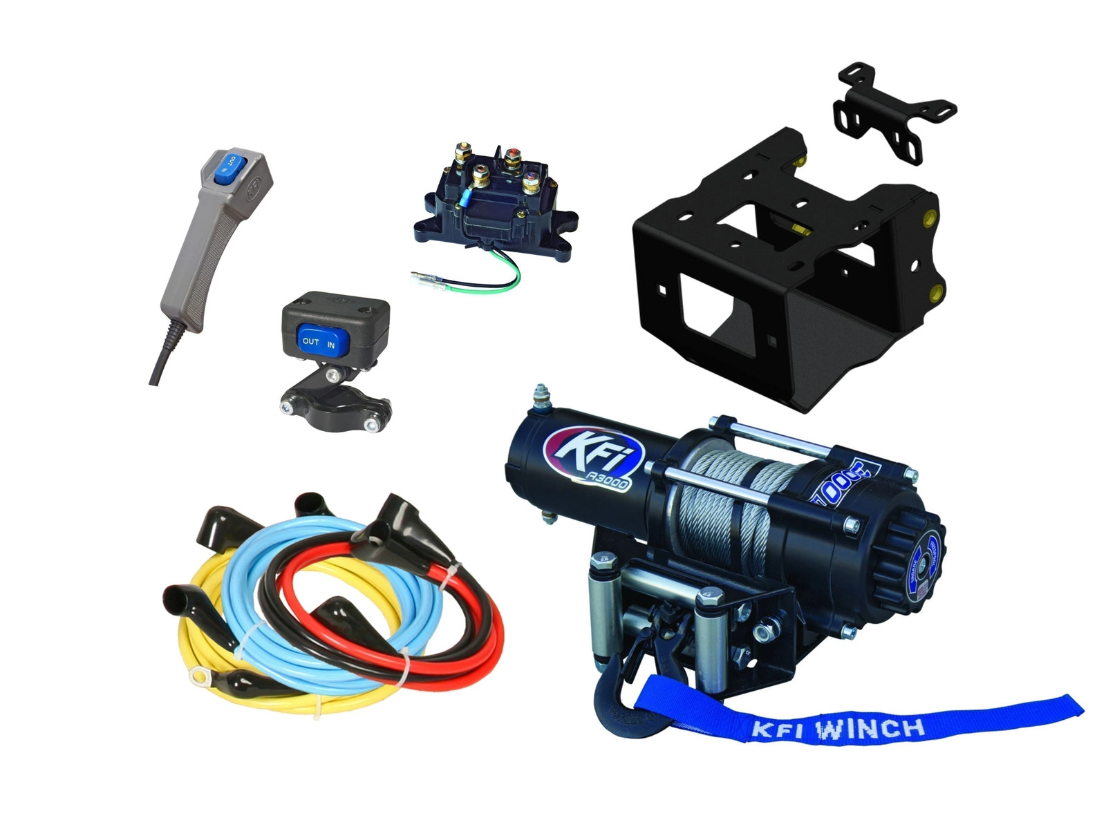 KFI A3000 lb Winch Kit for Polaris Sportsman 570 Touring