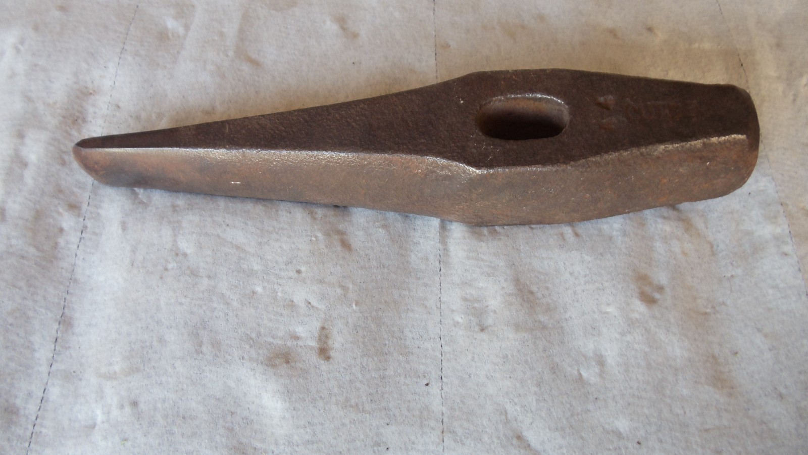 Vintage Cut Devil Railroad Track Chisel Hammer Head Blacksmith Tool 5lb 12oz 10"