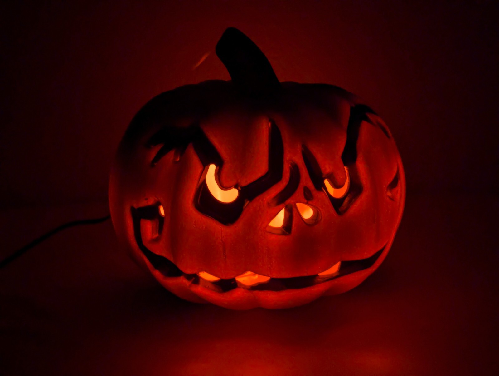 Halloween Light Up Pumpkin Blow Mold