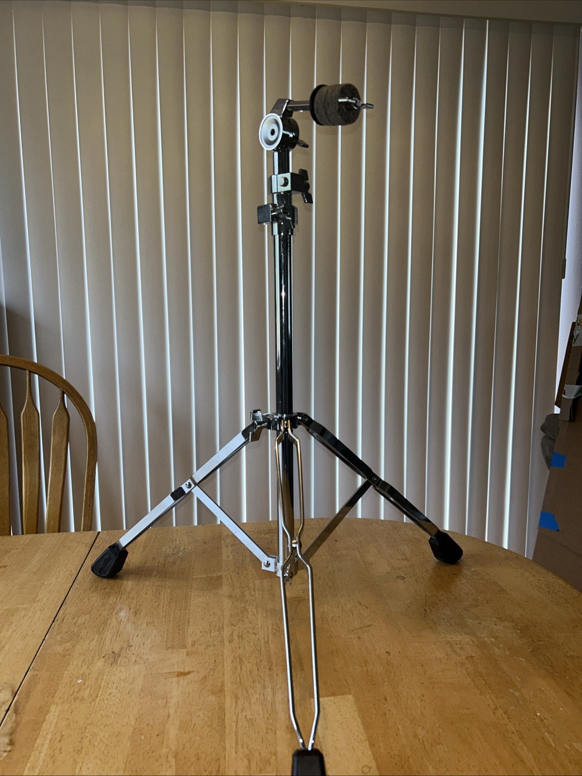 Pacific Series Straight Cymbal Stand Double Braced Heavy Duty Pre-owned