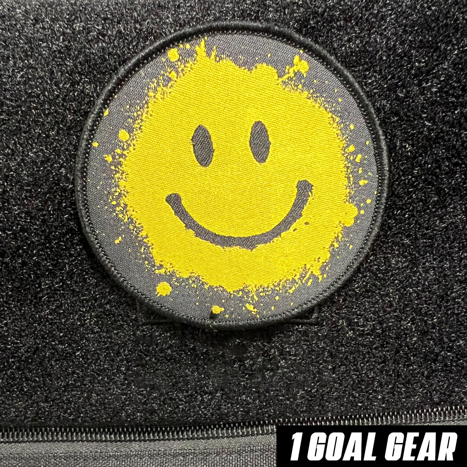 1 Goal Gear - Smiley Face Patch.