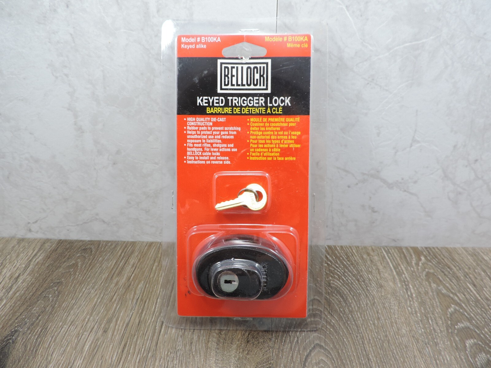 Bellock Keyed Trigger Lock B100KA